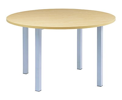 Cubit Meeting Table 1200mm diameter light maple